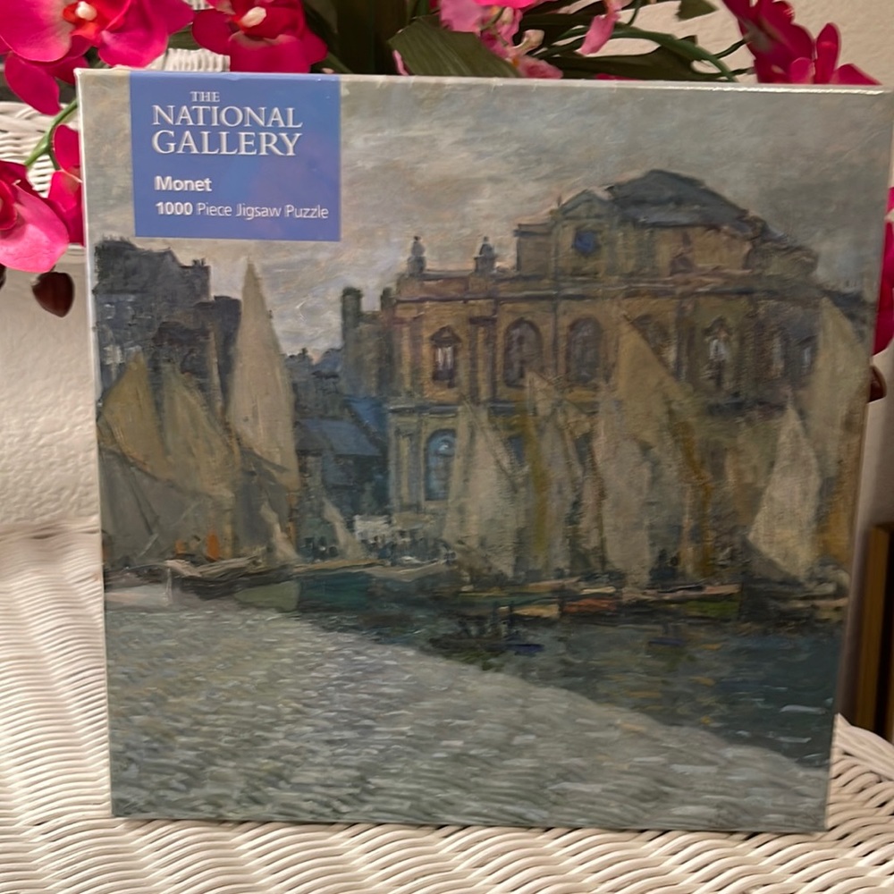 THE NATIONAL GALLERY MONET “The Museum at Le Harve” jigsaw puzzle. Brand new